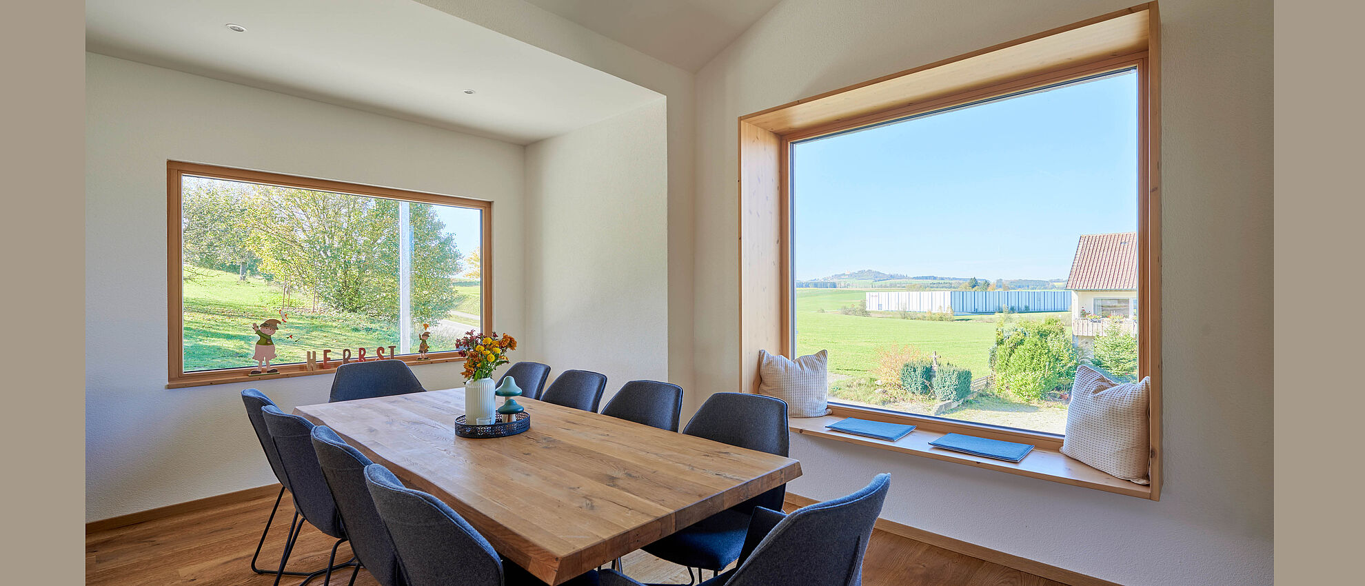 Schreinerei für Sitzfenster